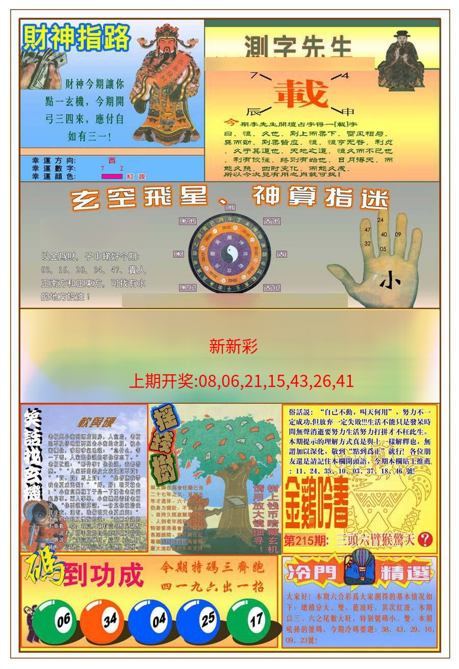 (新版)四柱预测B (新版)四柱预测B